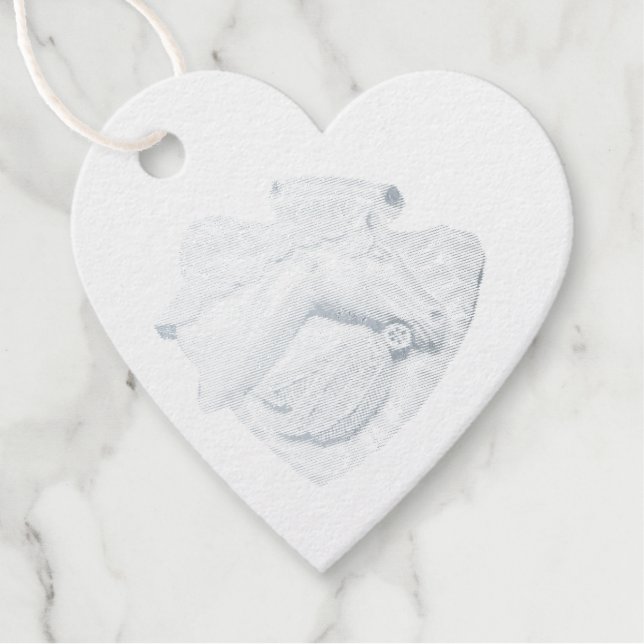 Étiquette-cadeau Horse Woodcarving (Devant)