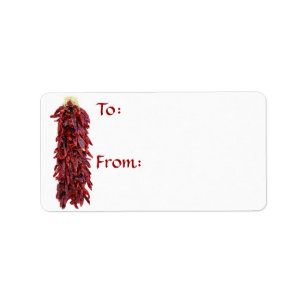 Étiquette cadeau Hot Stuff