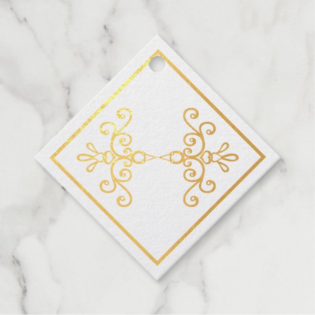 Étiquette-cadeau Inséparables (Devant)