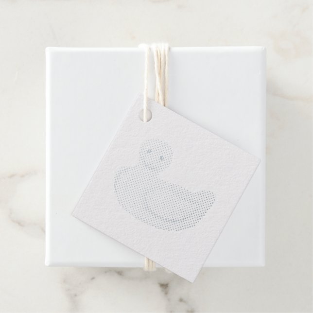 Étiquette-cadeau Invitation pour les 3 ans de Quack and Splash Duck (Avec boite)