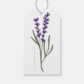 Étiquette cadeau Lavender