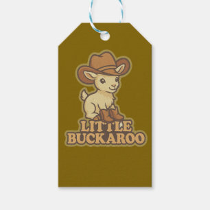 Étiquette cadeau Little Buckaroo