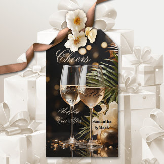 Étiquette cadeau Mariage Festif