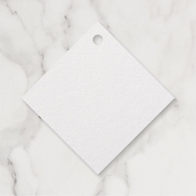 Étiquette-cadeau Marque de profil Jane Austen (Dos)