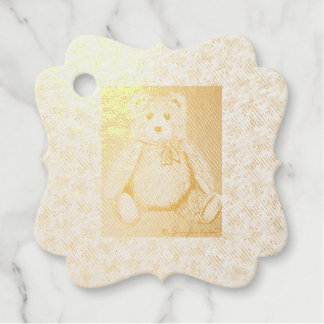 Étiquette-cadeau Mon Teddy!