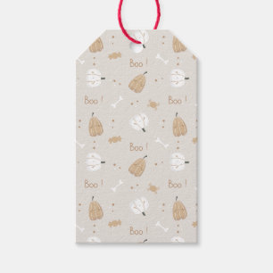 Étiquette cadeau Motif Halloween douce