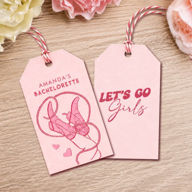 Étiquette Cadeau Nashville Let's Go Girls (Créateur téléchargé)