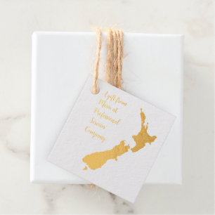 ÉTIQUETTE-CADEAU NOUVELLE ZÉLANDE KIWI AFFAIRES NZ OR CADEAU PERSON