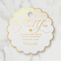 PixDezines Gold Confetti Calligraphie romantique