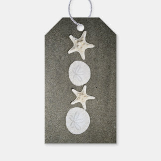 Étiquette cadeau Plage X et O