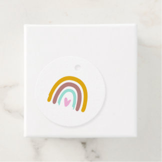 Étiquette cadeau Rainbow