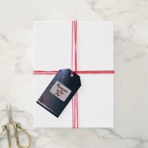 Étiquette cadeau Romance dans l'Air – Gothique & É
