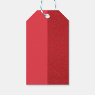 Étiquette Cadeau Rouge Tomate Fendue – Mat et Text