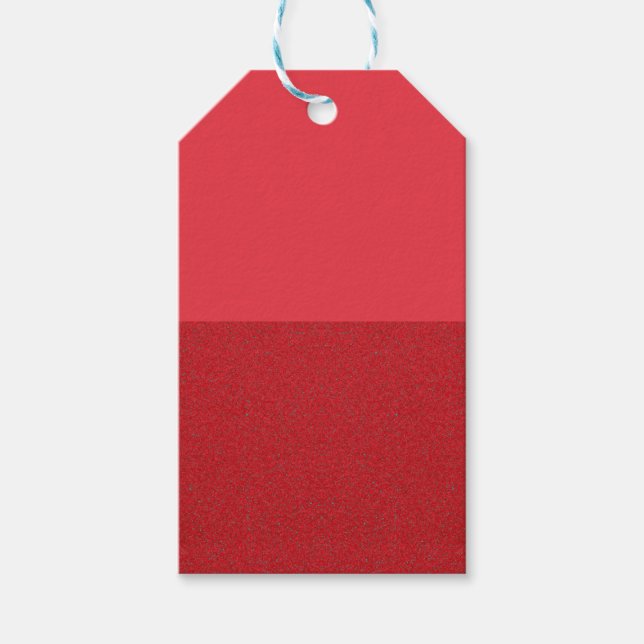 Étiquette Cadeau Rouge Tomate Personnalisée – Styl (Devant)