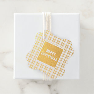 Étiquette-cadeau Royal Stewart Original Scottish Tartan