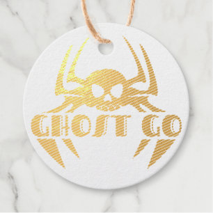 Étiquette-cadeau Saison Éffrayante de Ghost Go