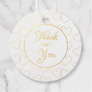 Étiquette-cadeau Tag-Favor Merci