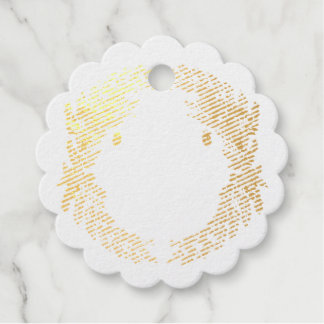 Étiquette-cadeau Tapis de souris motif aquarelle coloré de baies c