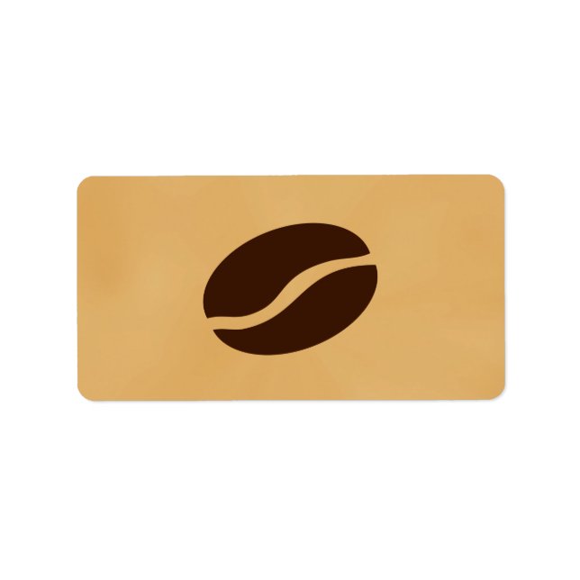 Étiquette Café (Devant)