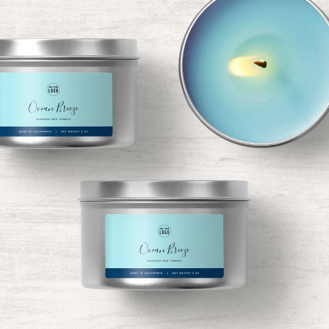 Étiquette Calligraphie Couleurs modifiables Produit de contr (Créateur téléchargé)