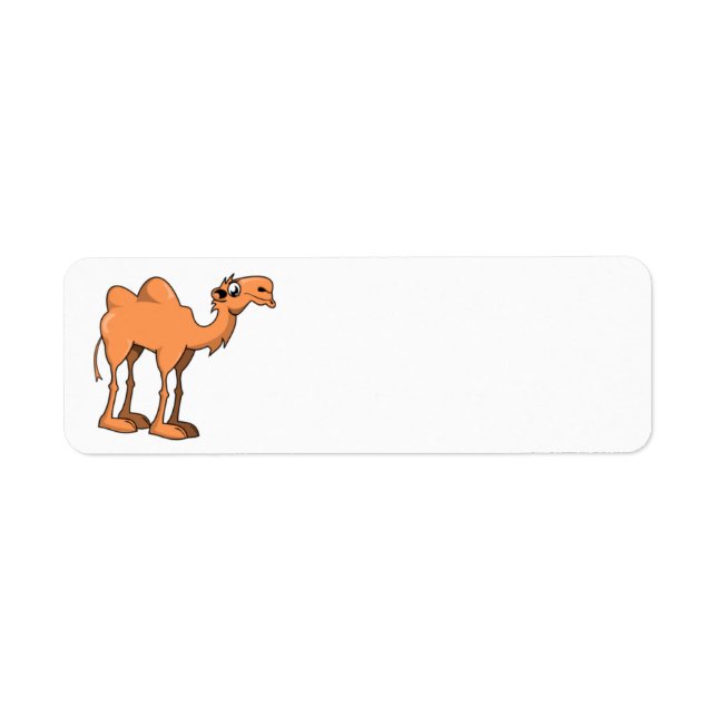 Étiquette Camel Animé (Devant)
