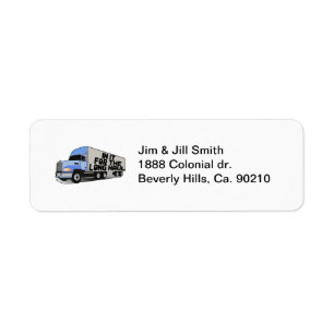 Étiquette Camionnage long-courrier