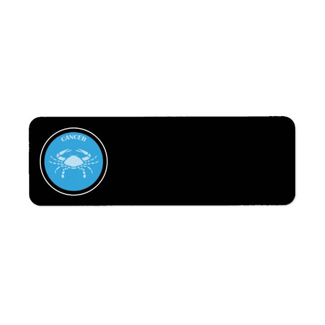 Étiquette Cancer Return Address Label (Devant)