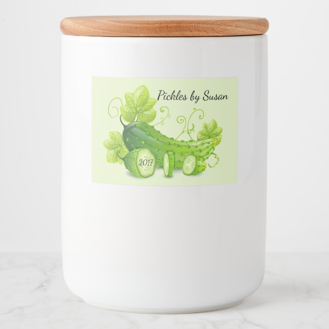Étiquette Canning Pickle (Devant)