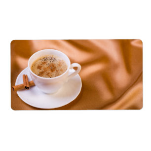 Étiquette Cappuccino