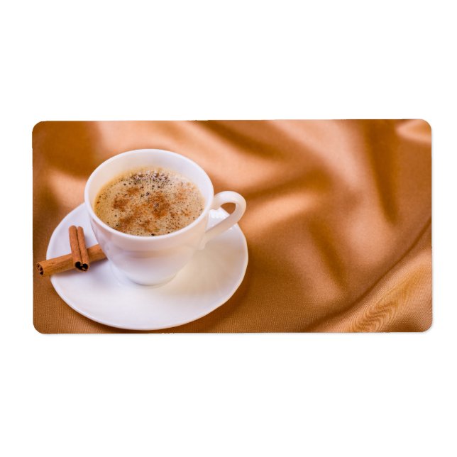 Étiquette Cappuccino (Devant)