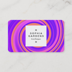 Étiquette carré 03a - Abstrait 250816 - 01a