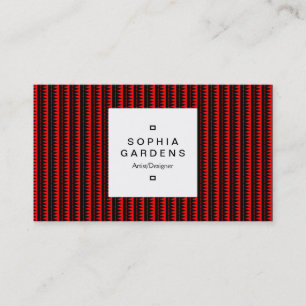 Étiquette carré 03a - Montagnes Aztèques 02 - Roug