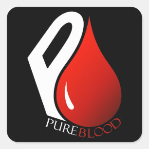 ÉTIQUETTE CARRÉE DE PUREBLOOD