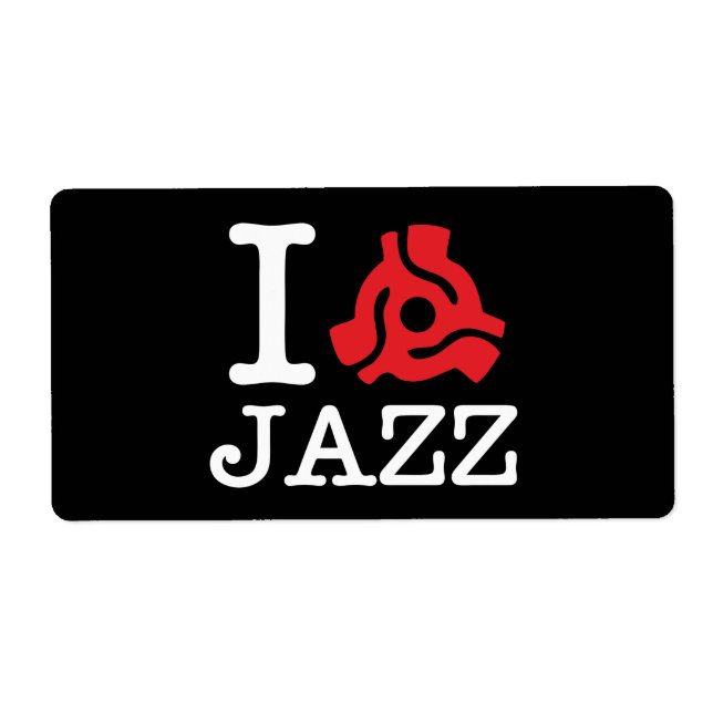 Étiquette Carte I 45 Jazz (Devant)