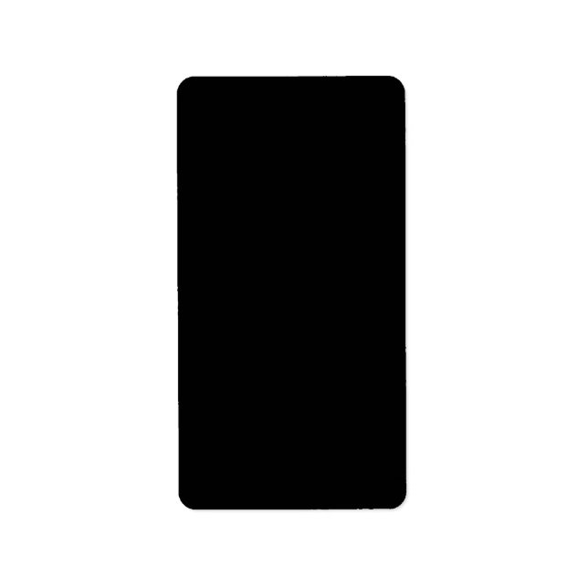 Étiquette Carte Magnétique Mince (Devant)