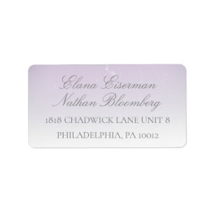 Étiquette Carte RSVP de Mariage du Planétarium Chuppah