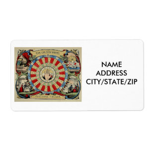 Étiquette cartes de visite "FORTUNE-TELLER"