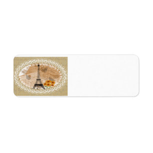 Étiquette Cartes postales de Français de Tour Eiffel