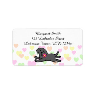 Étiquette Cartographie de marionnettes Innocent Black Labrad