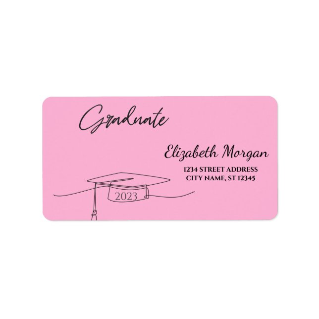 Étiquette Casquette noir (Devant)