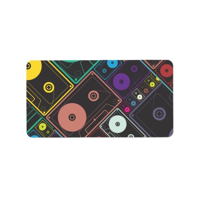 Étiquette Cassette (Devant)