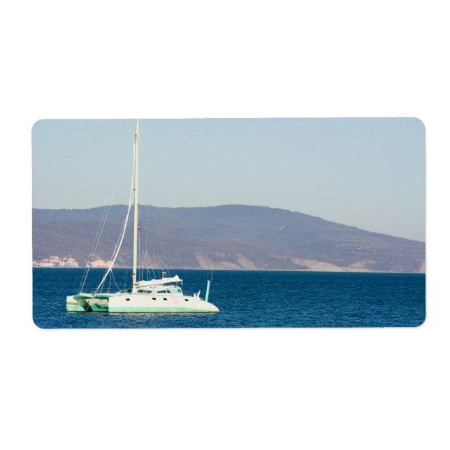 Étiquette Catamaran (Devant)