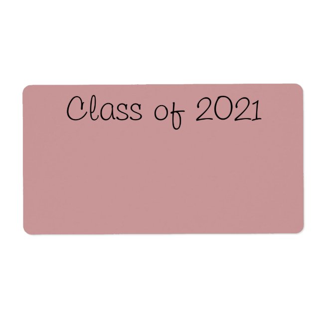 Étiquette Catégorie 20201 (Devant)