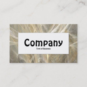 Étiquette central - Flamme fractale