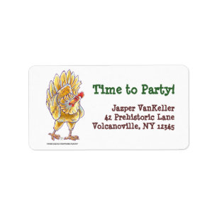 Étiquette Centre de fête au poulet