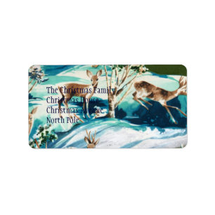 Étiquette Cerfs communs d'album