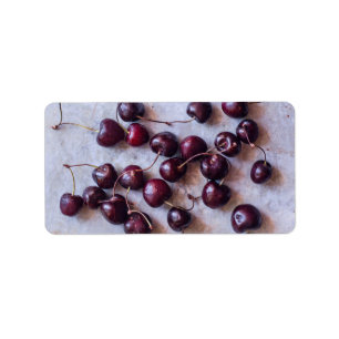 Étiquette Cerises