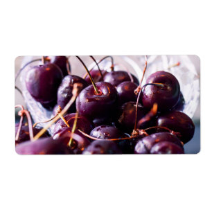 Étiquette Cerises