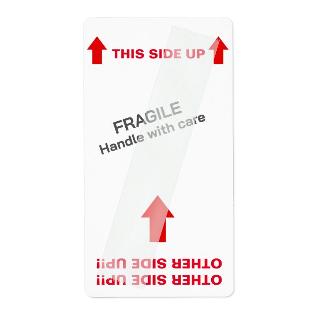 Étiquette "CET ASSIDE" *UN AUTRE ASSIDE ! !" Avertissements  (Devant)