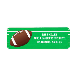 Étiquette Champ de sports du football